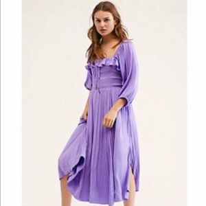 NWOT Free People Oasis Dress Purple